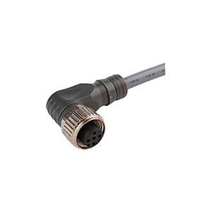 Carlo Gavazzi Connector Cable M8 4w Angled, CONE54NF-A2<br>(Images is for references only    actual product refer specification).