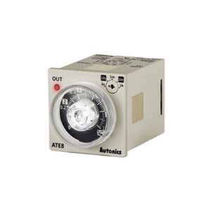 Autonics Timer Power On Delay Plug-In ATE8-46E <br>(Images is for references only    actual product refer specification).