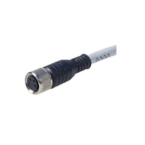 Carlo Gavazzi Connector Cable M12 DC Straight Plug 3-Wire 2-Meter Cable    CONG1O-S2 <br>(Images is for references only    actual product refer specification).