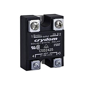 Crydom Solid State Relay    1-Phase ZS    50A 240 VAC SCR Output    CSE2450 <br>(Images is for references only    actual product refer specification).
