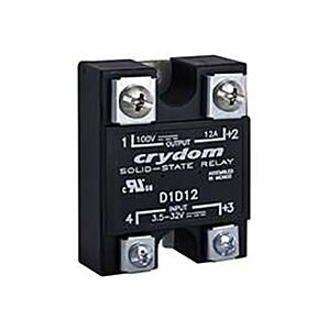 Solid State Relay    1-Phase DC    D1D12 <br>(Images is for references only    actual product refer specification).