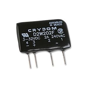 Crydom Solid State Relay    PCB 1-Phase SIP ZS 3A    D2W203F <br>(Images is for references only    actual product refer specification).