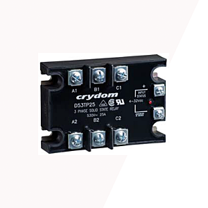 Crydom Solid State Relay    3-Phase ZS    D53TP25D <br>(Images is for references only    actual product refer specification).
