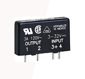 Crydom Solid State Relay - PCB SIP 60VDC/3A    3-32VDC IN    MP240D3 <br>(Images is for references only    actual product refer specification).