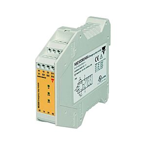 Carlo Gavazzi Safety Module Gate & Magnetic Sensor 1/2-Ch. 2NO Auto/Manual    NSC02DB24SA <br>(Images is for references only    actual product refer specification).
