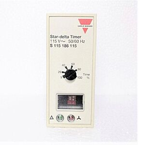 Carlo Gavazzi Timer Star-Delta Plug-In S115186024 <br>(Images is for references only    actual product refer specification).