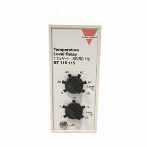 Carlo Gavazzi Monitoring Relay Temperature PT100 Plug-In ST125230200 <br>(Images is for references only    actual product refer specification).