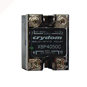 Crydom Solid State Relay    1-Phase ZS    50A 400 VAC SCR Output    XBPW4050C <br>(Images is for references only    actual product refer specification).